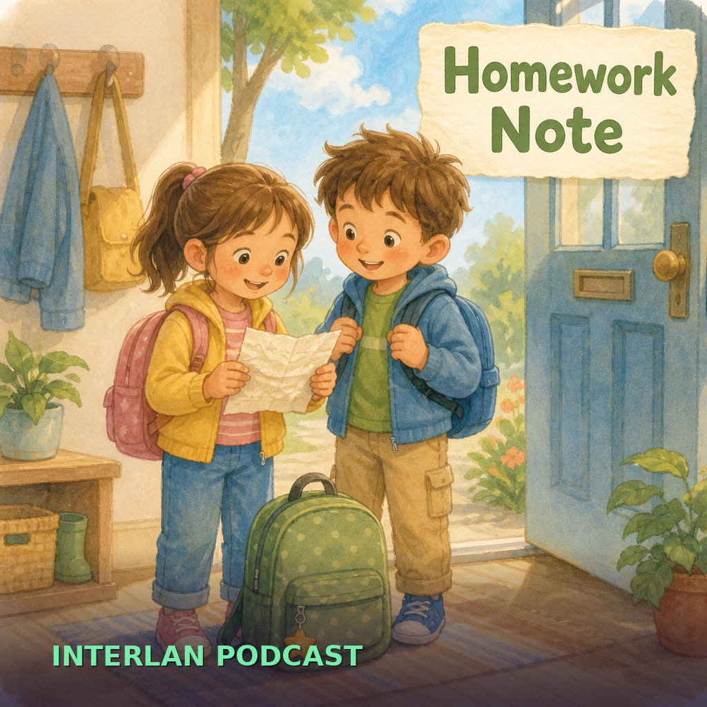 The Homework Note in the Backpack