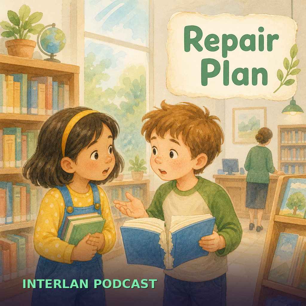 The Library Book That Needed a Repair Plan