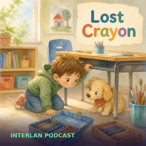 The Lost Crayon in the Art Box