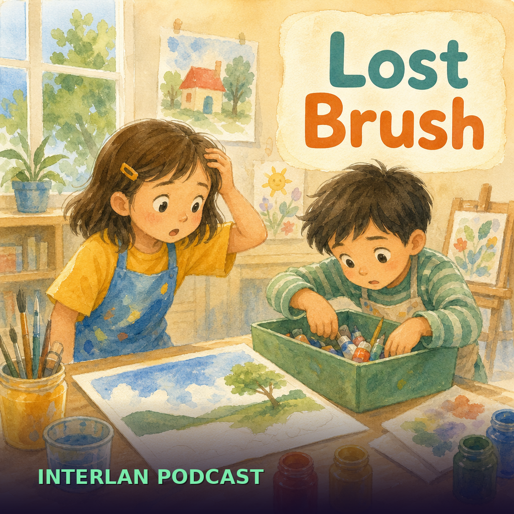 The Lost Paint Brush at Art Time
