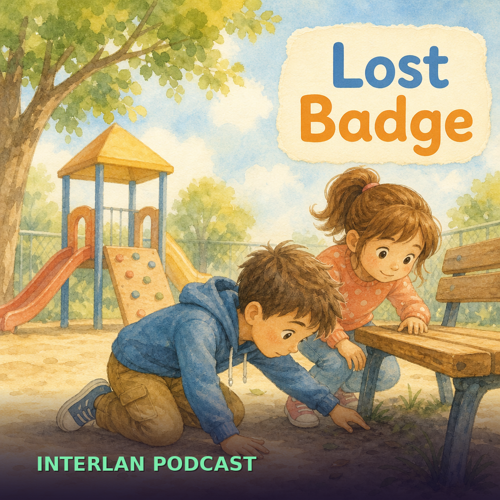 The Lost School Badge at Recess